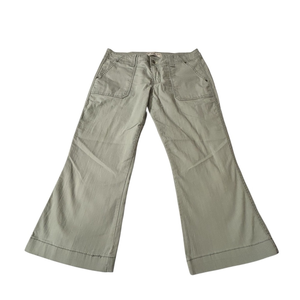 Levi's Olive Wide Leg Jeans